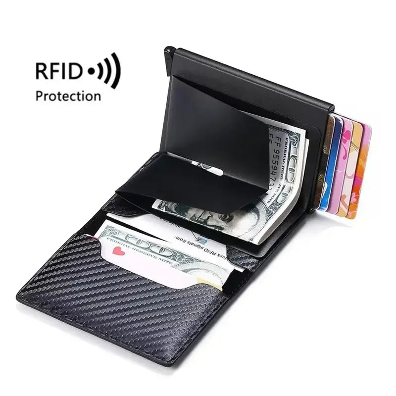 Billetera antirrobo con bloqueo RFID - Black