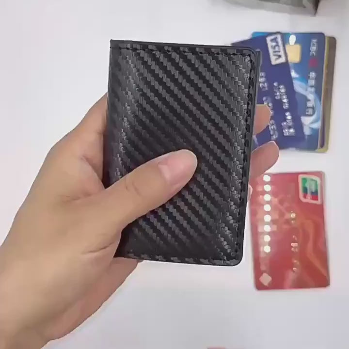 Billetera antirrobo con bloqueo RFID - Black